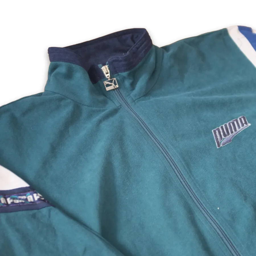 Rare Puma Velour Trackjacket Large