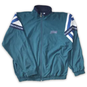 Rare Puma Velour Trackjacket Large