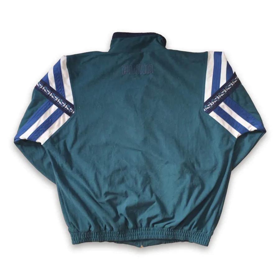Rare Puma Velour Trackjacket Large