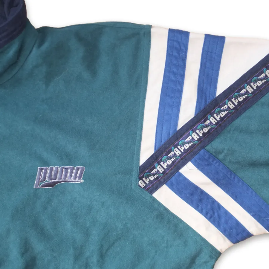 Rare Puma Velour Trackjacket Large
