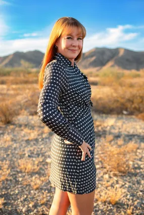 Ruched Satin Wrap Dress