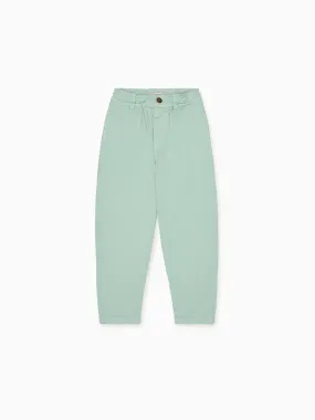 Sage Tierra Girl Barrel Jeans