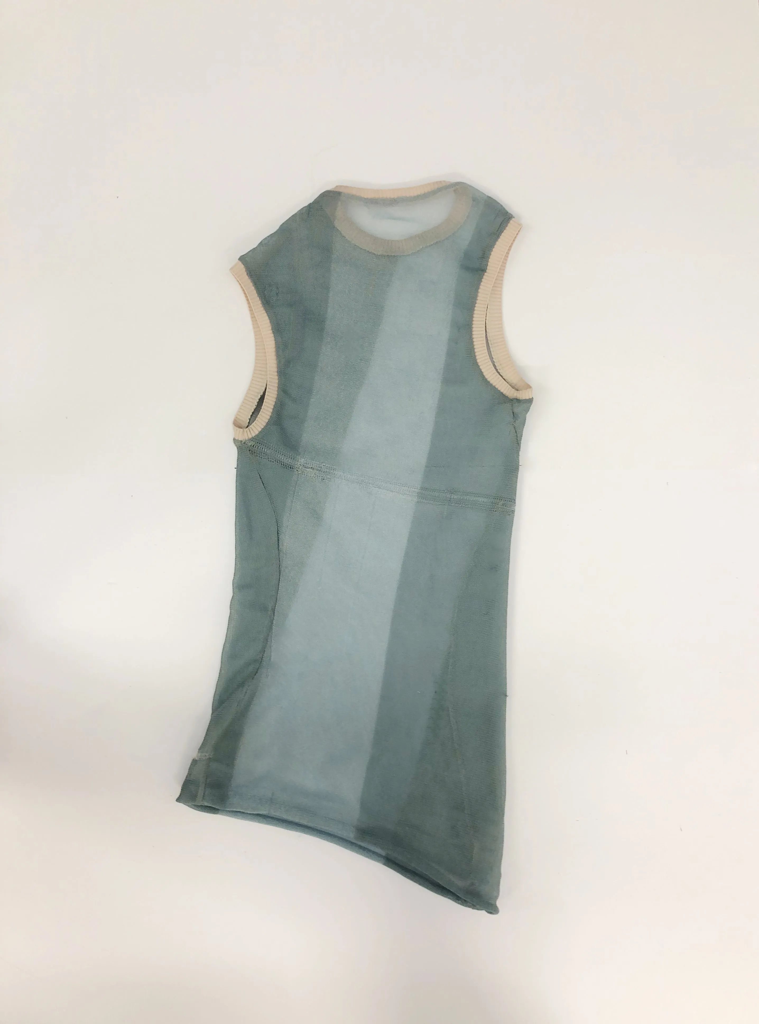 Sheer Graphic Vest