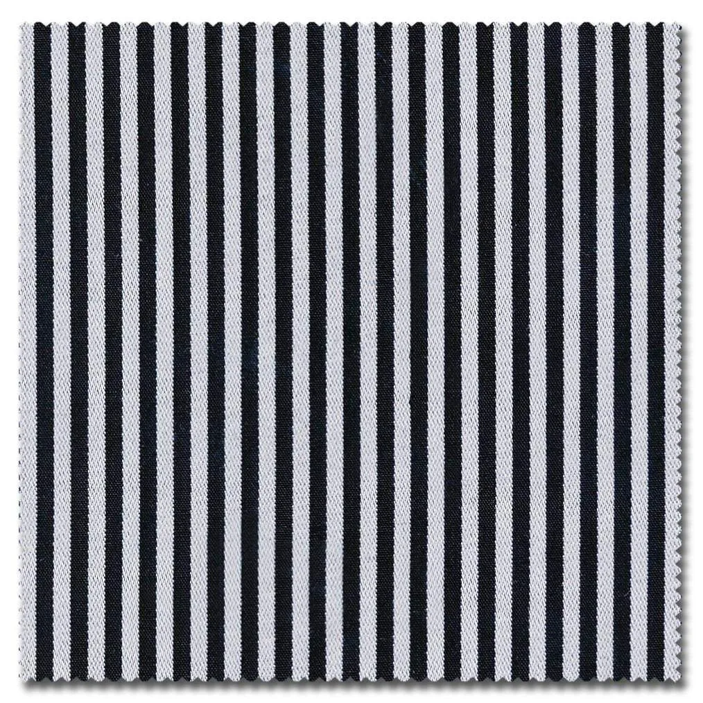 Silver Black Stripes Evening Dress Shirt
