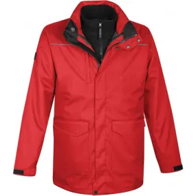 Stormtech Men's Red Vortex Hd 3-In-1 System Parka