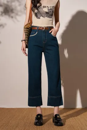 Straight Denim Jeans for Women