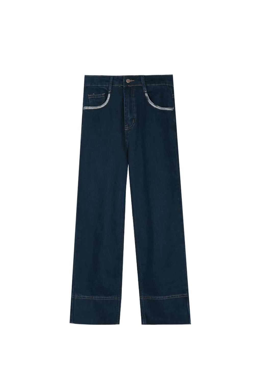 Straight Denim Jeans for Women