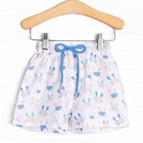 Summertime Shuffle Swim Trunks, Blue