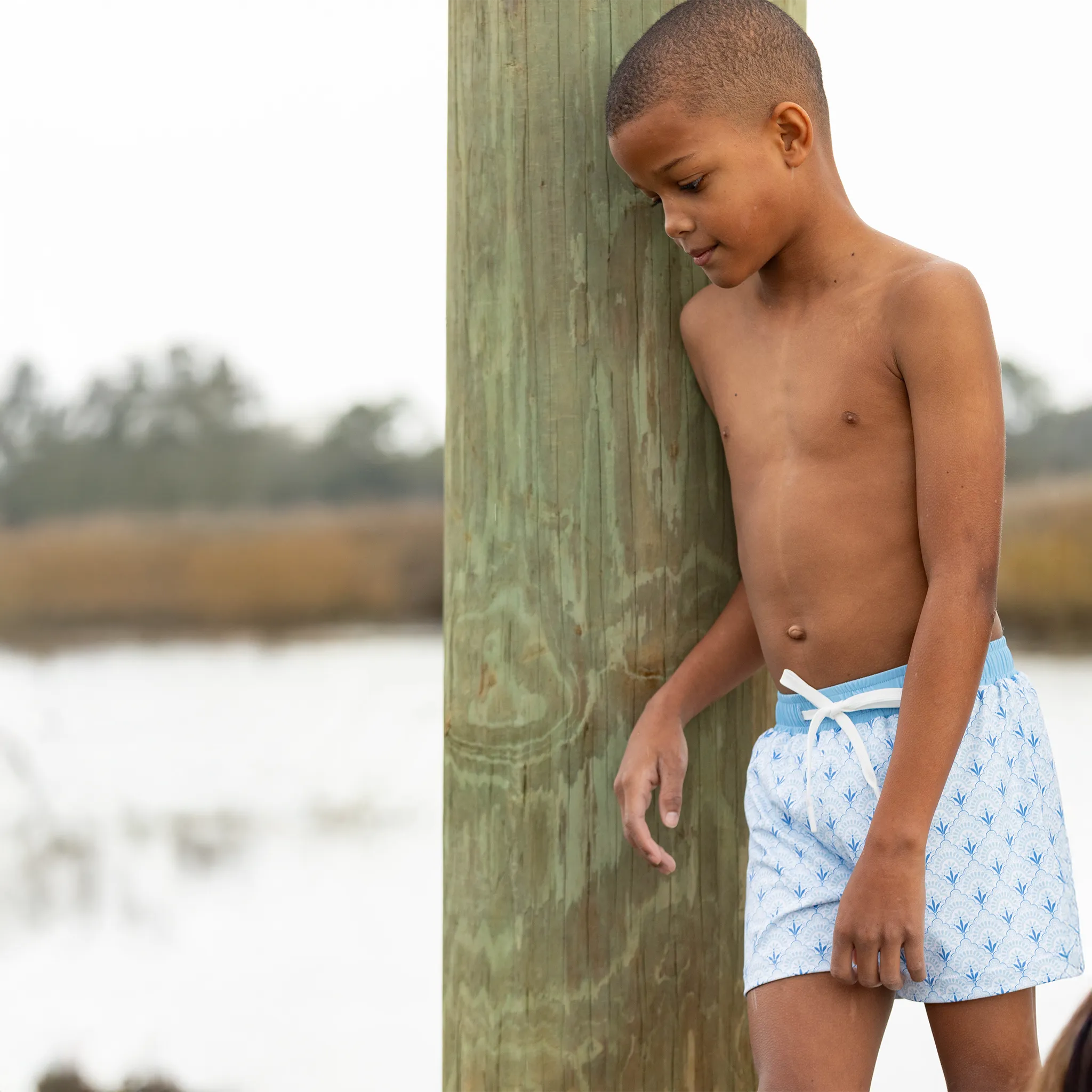 Tatum Trunks in Bermuda Blues