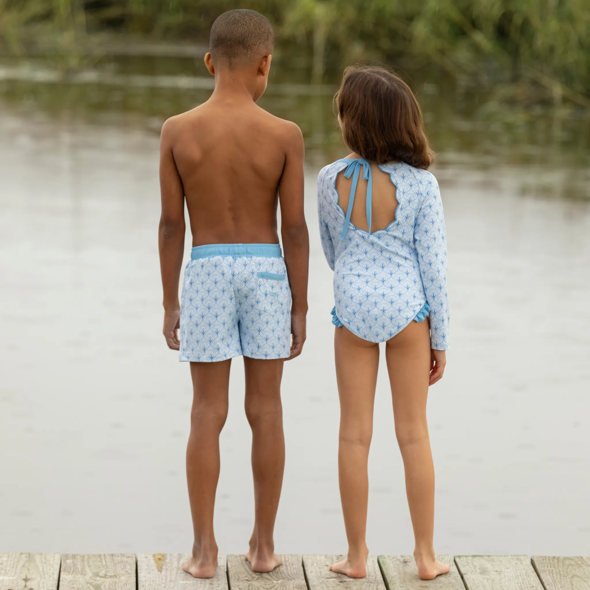 Tatum Trunks in Bermuda Blues