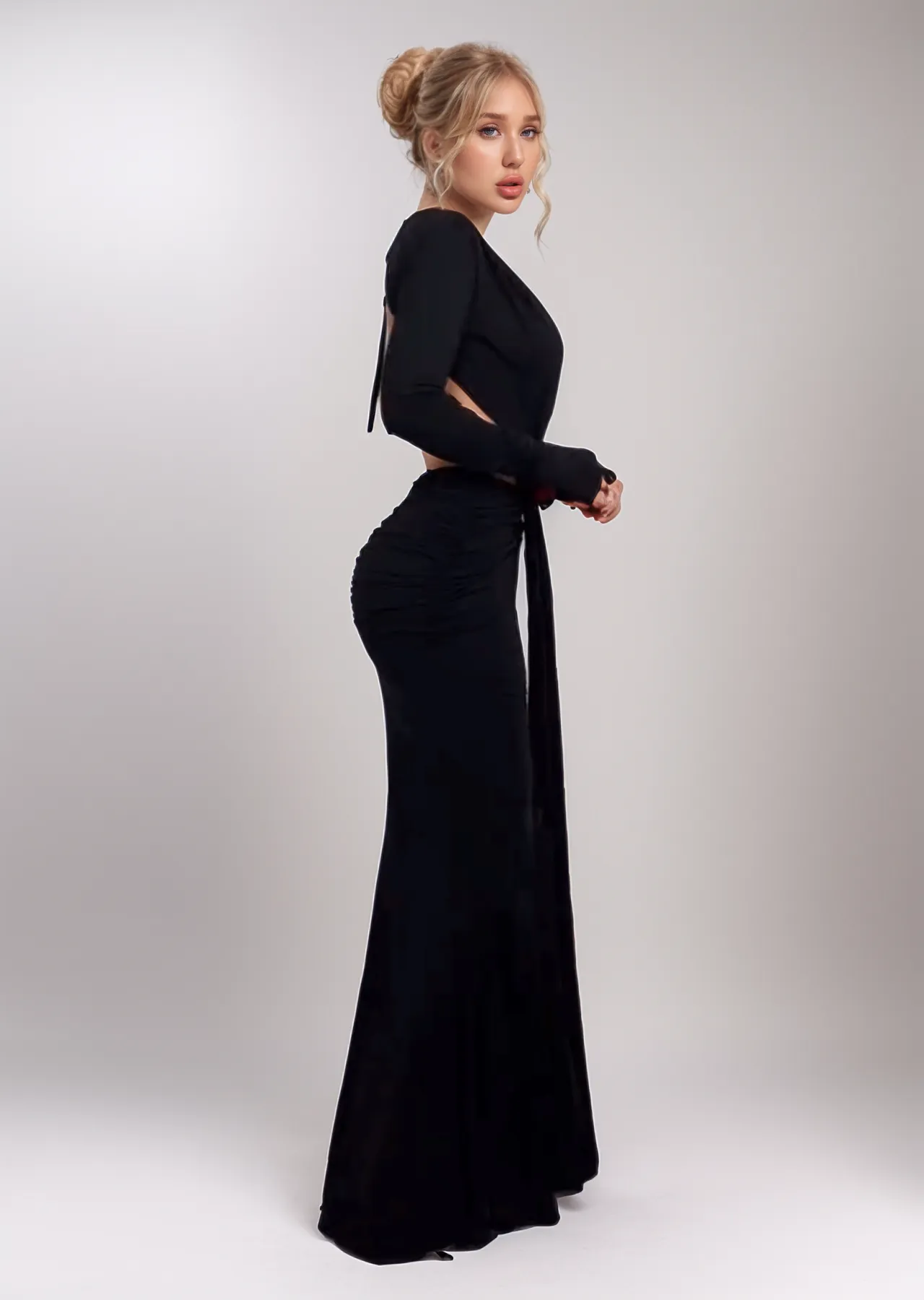 Tiana Backless Maxi Dress