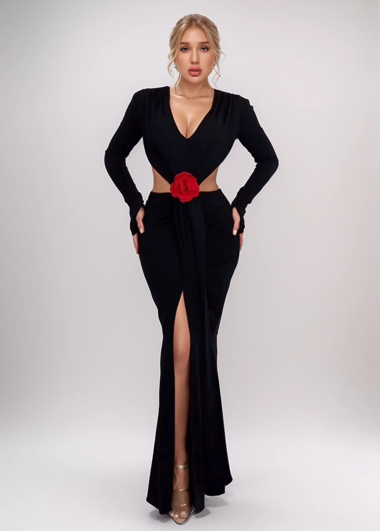 Tiana Backless Maxi Dress