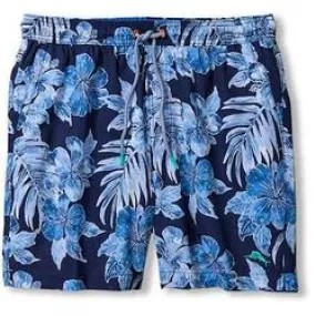 Tommy Bahama Men's 6-Inch Naples Ravello Blooms Swim Trunks - Island Navy