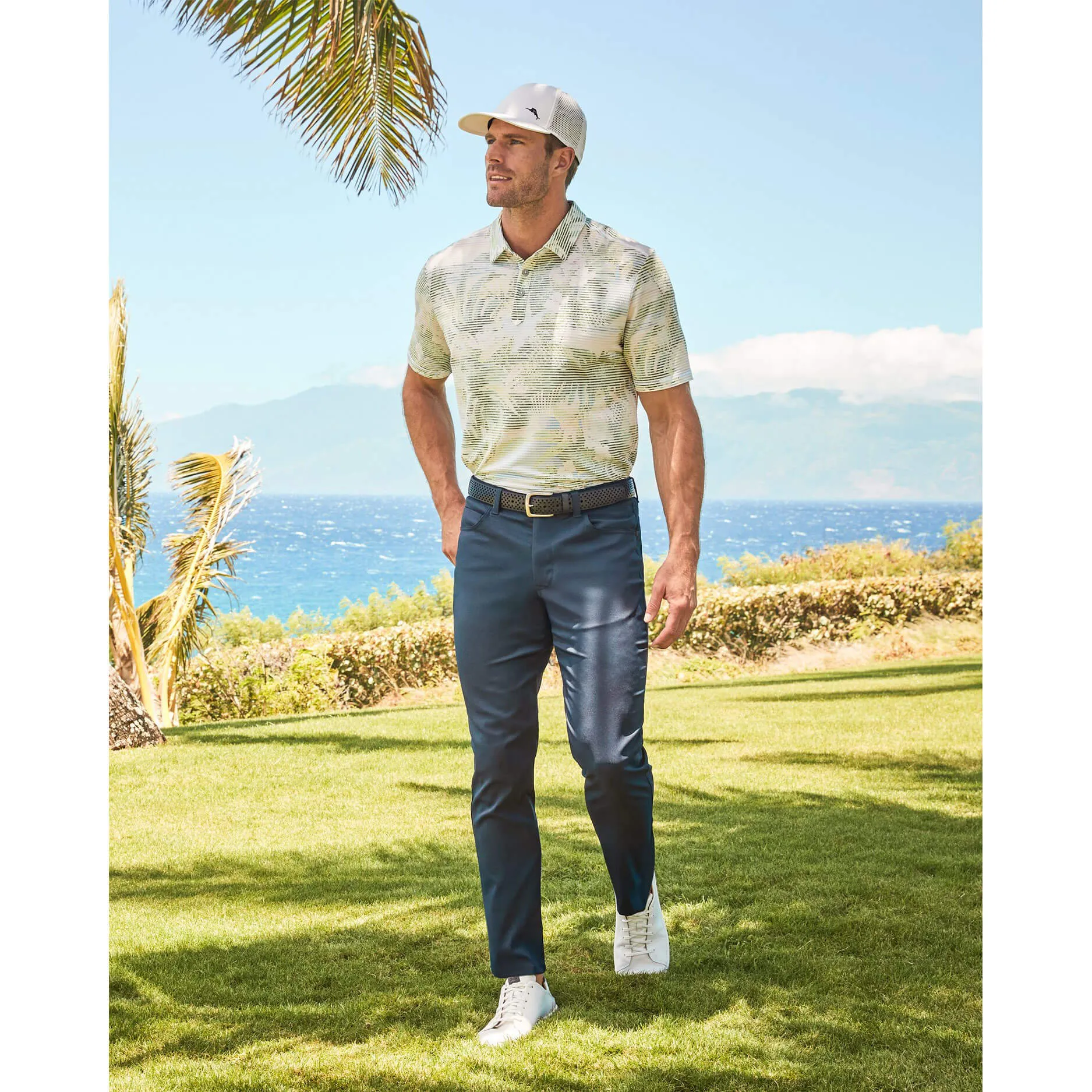 Tommy Bahama Men's Islandzone Performance 5 Pocket Pants - Dark Eclipse