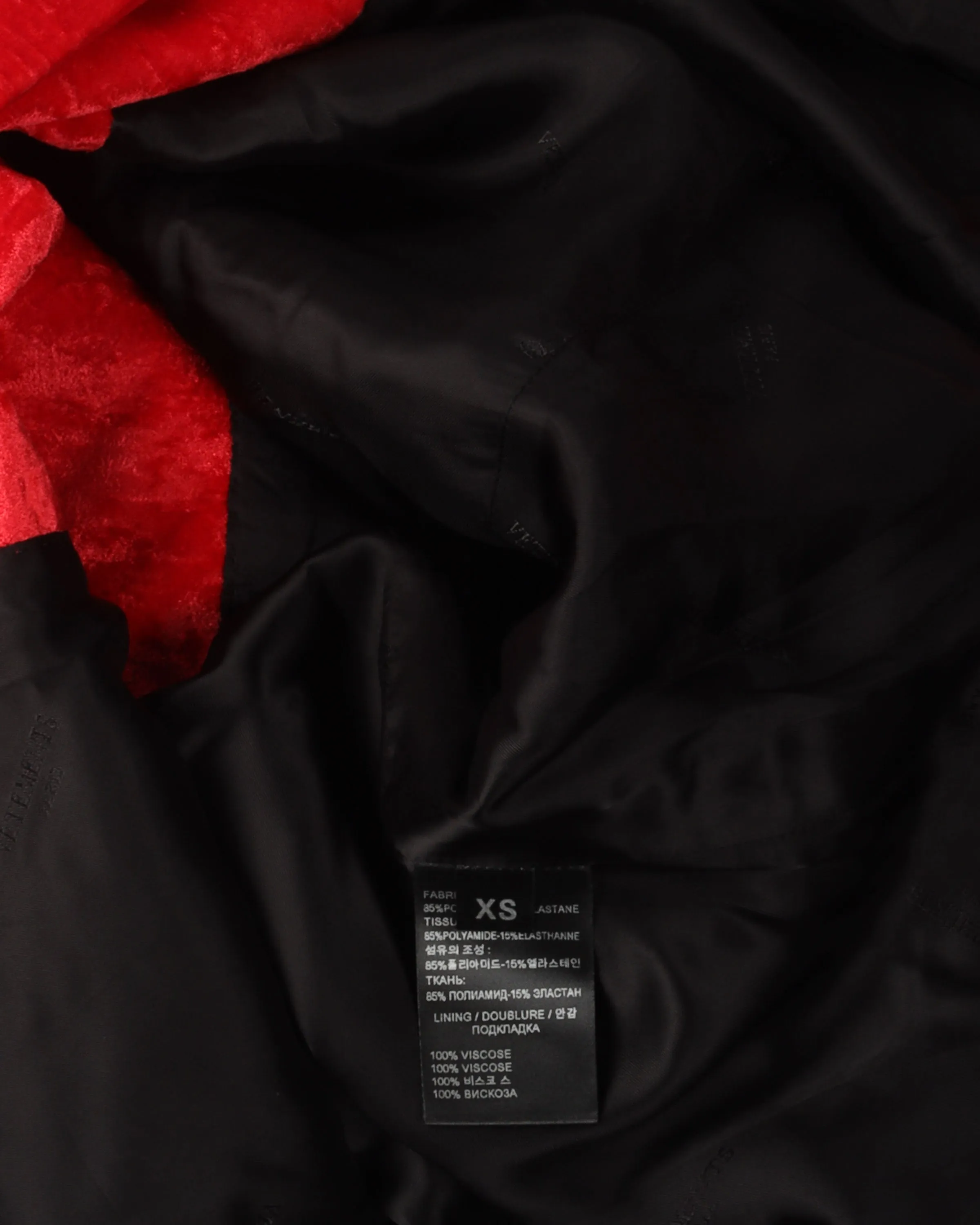 Velour Button Up Coat
