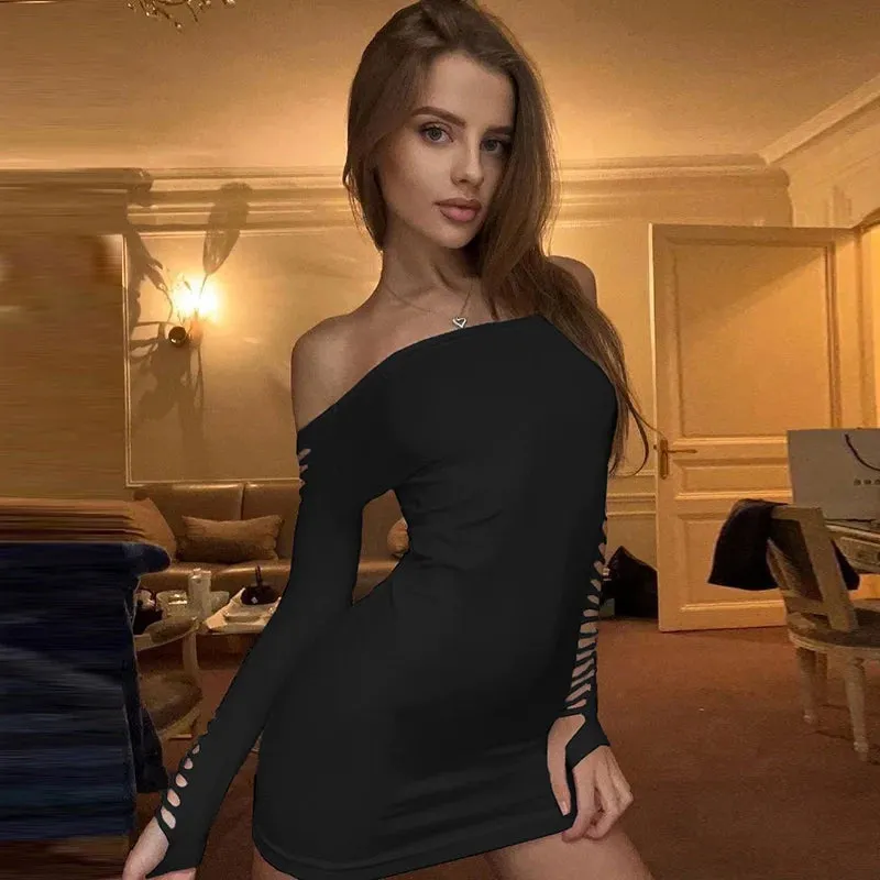 Vvsha Damaris Off-Shoulder Backless Dress
