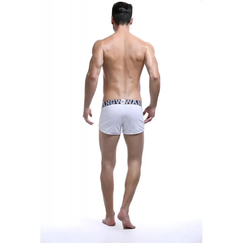 White Button Down Trunks