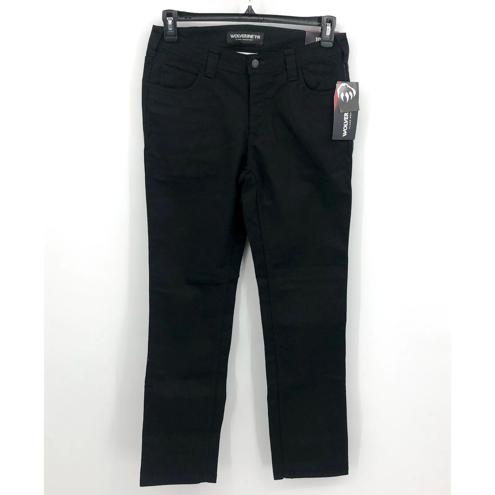 WOLVERINE Women's FR Flame Resistant Jeans Size 16 Black Mid Rise