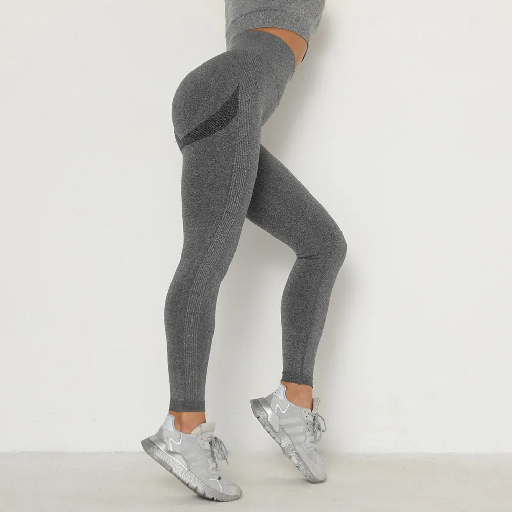 Women's High Waist Push Up Leggings | Yoga Fitness and Exercise Pants