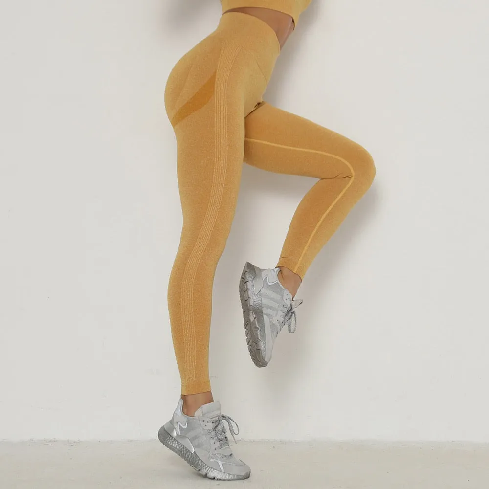 Women's High Waist Push Up Leggings | Yoga Fitness and Exercise Pants