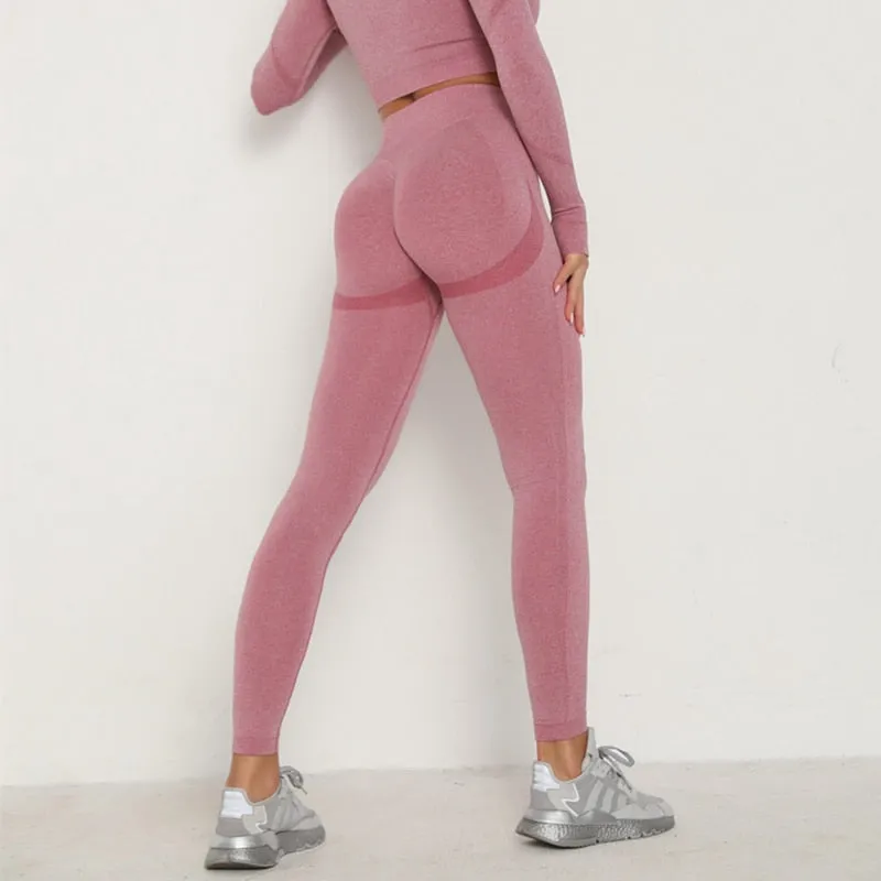 Women's High Waist Push Up Leggings | Yoga Fitness and Exercise Pants